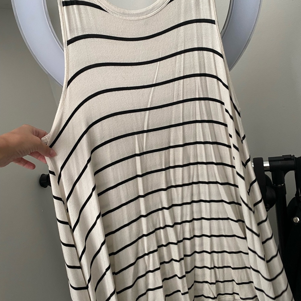 Flowy stripped dress